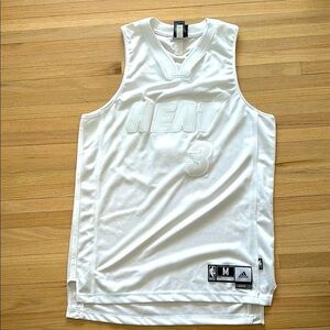 Adidas Miami Heat White Jersey